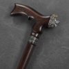 Unique Handmade Wooden Walking Cane for Men - Lion King - Carved Men's Wood Cane Fancy Walking Stick - Image 4