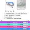ALIFUN Inflatable Gymnastics Tumbling Track Air Mat 6.6 ft 10ft 13ft 16ft 20ft Tumble Track Thick 4-8 Inches Wide 3.3-6.6 Ft Training Track Mat with Electric Air Pump - Image 8