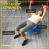 URBNFit Exercise Ball - Yoga Ball for Workout Pregnancy Stability - AntiBurst Swiss Balance Ball w/ Pump - Fitness Ball Chair for Office, Home Gym - Image 4