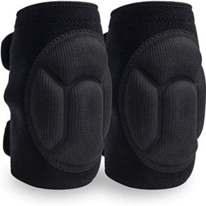 JYSW Knee Pads Comfortable Non-Slip, Thick Extra Foam Cushion for Scrubbing Floors, Gardening, Yoga & Construction, Soft Inner Liner, Strong Double Straps and Adjustable Easily