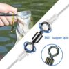 150pcs Micro Swivels Fishing Swivels Barrel Swivels High Strength Corrosion Resistance Fishing Swivels Barrel Swivels Fast Rotation Stainless Steel Swivels Fishing Tackles(Mico Swivles) - Image 4