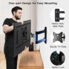 Full Motion TV Wall Mount Bracket Swivel Heavy Duty Articulating Arms Tilt for 13-42” LED LCD Flat Curved TV Screen Monitor TVs, VESA Up to 200x200mm, Weight Capacity Up to 77lbs - Image 5