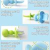 6 Pcs Silicone Baby Spoons First Stage and Baby Fork, Toddler Utensils for Baby Led Weaning, Chewable Baby Utensils for Self-Feeding - Image 4