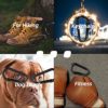 Caribeener Carabiner Clip, 860lbs, 3" Iron Heavy Duty Carabiner, D Shape Buckle - Keychains, Camping, Hiking Accessories, Carabiners for Locking Dog Leash, Harness, Yoga Swing, Gym etc, Black, 4 PCS - Image 5