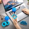 3 Pcs Hand Grip Strengthener 3 Pcs Finger Exerciser and 3 Pcs Hand Balls for Exercise, Hand Exerciser Grip Strengthener Finger Strength Trainer for Relieve Wrist Thumb Pain Stress Climbing - Image 5