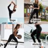 HLTPRO Leggings with Pockets for Women(Reg & Plus Size) - High Waist Tummy Control Yoga Pants with Pockets for Workout - Image 3