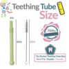 BEBECAN Teething Sticks for Babies - Infant Teething Relief for Teething Baby in 6 Vibrant Colors, Super Soft Silicone Baby Teethers, Teething Toys for Babies 0-6 Months - Image 6