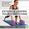 Gaiam Essentials Yoga Block (Set Of 2) – Supportive, Soft Non-Slip Foam Surface For Yoga, Pilates, Meditation - Image 4