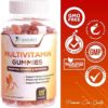 Adult Multivitamin Gummies Extra Strength Immune Support with Zinc, Vitamins D3 and C - Natural Complete Daily Gummy Vitamin Supplement - Vegetarian Multi for Men and Women, Non-GMO - 120 Gummies - Image 3