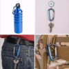 6PCS Carabiner Carabiner Clip,3 Inch Large Aluminum D Ring Shaped Carabiner with Keychain Hook, Spring Snap Hook for Bag/Buckle, Key Chain Clip, Backpack Clips, Key Hook for Pants, Clip on Keychain! - Image 7