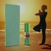 Yoga Mat 1/3 inch QMKGEC Exercise Mats 8mm TPE Non Slip Extra Thick High Density Eco Friendly for Yoga,Workout,Pilates,Yoga Mats for Women Men - Image 6