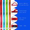 CAPARK 53 Inches Daisy Chains Rope Climbing Lanyard Nylon Straps Looped Strong Slings 23 kN Aerial Yoga Webbing - Image 4