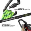 GM CLIMBING Screwgate Locking Carabiner CE UIAA Certified Heavy Duty for Rock Climbing Mountaineering Rigging Belaying Caving Lightweight Outdoor Equipment - Image 4