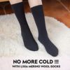 Women's Thin Merino Wool Socks,Lixia Multi Colors Soft Dress Socks,Warm Breathable Crew Casual Socks 3/6 Pairs Pack - Image 6