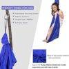 ZCXBHD Indoor Therapy Swing for Kids and Teens W/More Special Needs Breathable Silk Cuddle Hammock Adjustable Aerial Yoga Children Autism ADHD Aspergers - Image 5