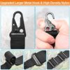 REERON Two Point Traditional Sling with Mounts - Adjustable Extra Long Two Point Traditional Sling with 2 Pack 1.25" QD Sling Rail Swivel Mounts for Mlock - Image 3