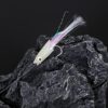 10 Packs Luminous Bait Rigs Fishing Flasher Lures Fishing Bait Rigs Fish Skin Glow Fishing Lure Fishing Beads Fishing Rigs with High Carbon Hooks for Freshwater Saltwater - Image 5