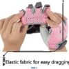 Breathable Gym Gloves, Palm Protection Enhance Grip Fitness Training Gloves Non-Slip Silicone Padded Palm Grip Protection Gloves for Men & Women with Full Palm Protection for Workout, Training - Image 3