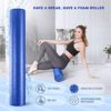Yes4All High-Density Round EPP Foam Roller 12", 18", 24", 36" for Back, Legs, Exercise, Deep Tissue, and Muscle Massage - Image 4