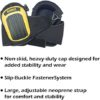 Custom Leathercraft DEWALT DG5204 Professional Kneepads with Layered Gel and Neoprene Fabric Liner, Large - Image 3