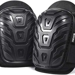 Professional Knee Pads for Work – Breathable Heavy Duty Construction Pads With Foam Padding for Construction, Gardening, Flooring with Adjustable Non-Slip Straps (1)