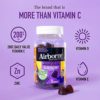 Airborne Elderberry + Zinc & Vitamin C Gummies For Adults, Immune Support Vitamin D & Zinc Gummies With Powerful Antioxidant Vitamins C D & E - 50 Gummies, Elderberry Flavor - Image 3