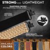 TLO Outdoors Paracord Gun Sling - Tactical 2-Point Rifle Sling, Extra Wide, Adjustable Strap with Swivels for Rifle, Shotgun, and Crossbow for Hunting, Shooting, Gun Safety (550 Rated Nylon) - Image 5