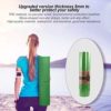 Yoga Mat 1/3 inch QMKGEC Exercise Mats 8mm TPE Non Slip Extra Thick High Density Eco Friendly for Yoga,Workout,Pilates,Yoga Mats for Women Men - Image 7