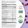 SmartyPants Organic Toddler Multivitamin, Daily Gummy Vitamins: Probiotics, Vitamin C, D3, Zinc, & B12 for Immune Support, Energy & Digestive Health, Fruit Flavor, 60 Gummies, 30 Day Supply - Image 2