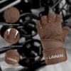 LIMMAX Padded Workout Gloves for Men - Gym Weight Lifting Gloves with Wrist Wrap Support, Full Palm Protection & Silicone Grip Gym Gloves, Exercise, Cross Training, Fitness, Pull-up - Image 3
