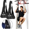 Hawk Sports Ab Straps Hanging Abdominal Slings for Pullup Bar Chinup Exercise Abs Stimulator Trainer Toner Home Gym Fitness Ab Workout Equipment for Men & Women - Image 8