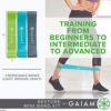 Gaiam Restore Mini Band Kit, Set of 3, Light, Medium, Heavy Lower Body Loop Resistance Bands for Legs and Booty Exercises & Workouts, 12" x 2" Bands - Image 5