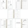 Fitness Journal for Men Workout Planner Tracker for Weight Loss Exercise Lifting for Women Exercise Log Book Gym Bodybuilding Progress Daily Food Diary Meal Planner Health & Wellness Planner,Blue - Image 7