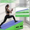 Gymnastics Mat 48”X24”X14” Incline Tumbling Mats Folding Cheese Mat for Gymnastics W/Non-Slip Surface & Handles for Kid Adults Training Exercise For Home - Image 6
