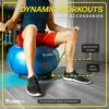 URBNFit Exercise Ball - Yoga Ball for Workout Pregnancy Stability - AntiBurst Swiss Balance Ball w/ Pump - Fitness Ball Chair for Office, Home Gym - Image 7