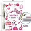 Food Nutrition Fitness Journal Weight Loss Wellness Workout Calorie Counter Log Diary Notebook Planner Diet Meal Exercise Training Health Tracker 6.1" x 8.5" Christmas Gift - Image 2