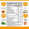Adult Multivitamin Gummies Extra Strength Immune Support with Zinc, Vitamins D3 and C - Natural Complete Daily Gummy Vitamin Supplement - Vegetarian Multi for Men and Women, Non-GMO - 120 Gummies - Image 2