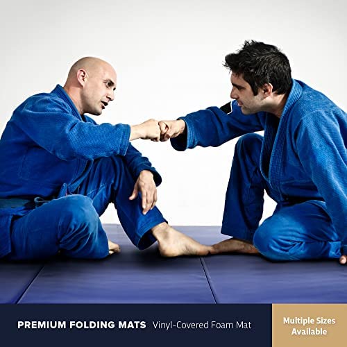 IncStores 2 Inch Thick Mat for Gymnastics | Foldable Vinyl-Covered Foam Exercise Mat Made to Help You Tumble, Cheer, Dance, Stretch, and Jump in Comfort and Style - Image 2