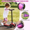 Knee Pads Elbow Pads Ages 3-6 Toddler & 5-8 Kids, 6 in 1 Protective Gear Safety Set with Wrist Guard for Cycling Skateboard Roller Skating Scooter Bike Ski Sports Boys Girls - Image 2