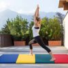 BestMassage Gymnastics Mats Exercise Mat Tumbling Mats for Gymnastics Gymnastics Mats for Home Yoga Mat Exercise Pad Lightweight Gymnastics Panel Mat for Home Gym Mat - Image 3