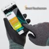 DEX FIT Nitrile Work Gloves FN330; Firm Non-Slip Grip; Thin & Lightweight; Durable & Foam Coated; Touchscreen Compatible; 3D-Comfort Fit; Machine Washable, Black Grey XL (10) 1 Pair - Image 5
