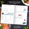 Clever Fox Weekly Meal Planner - Weekly & Daily Meal Prep Journal with Shopping and Grocery Lists for Menu Planning, Healthy Diet & Weight Loss Tracking, Lasts 1 Year, Undated , A5 - Light Pink - Image 4