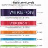 WEKEFON Pull Up Assistance Bands 5-170lbs Thick Heavy Duty Resistance Bands Set for Men & Women, Exercise Bands Stretch Workout Band for Body Training, Crossfit Mobility Fitness Assist Bands Set of 5 - Image 2