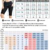 ATHVOTAR Women's High Waisted Biker Shorts with Side Pockets Tummy Control Spandex Shorts - Image 6