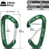 FresKaro 5pcs Nano Carabiner Clips, 8kN 1798lbs, Small Sturdy, Reliable Time-Tested Strong Spring Wiregate, Choice of 5colors - Image 3