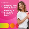 Centrum MultiGummies + Beauty Gummy Multivitamin for Women, Hair Skin and Nails Vitamins with Antioxidants and Vitamins D3 and B , Cherry/Berry/Orange Flavors - 100 Count - Image 2