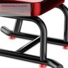 DUTUI Stable Yoga Headstand Bench - Ideal Yoga Inversion Chair with Armrests and Thickened Shoulder Cushion,Suitable for Home Use,Red - Image 4