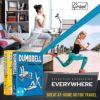 [2-PACK] Bodyweight & Dumbbell Workout Cards - Large Size 5" x 3.5" Exercise Cards Deck with 100 Different Exercises, Perfect for Circuit Training & Weightlifting - Fitness Cards for Women & Men - Image 5