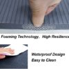 YUREN Exercise Mat Large Thick Yoga Mat Extra Wide 6'x4' Workout Mat for Home Gym Floor Stretching, Yoga, Pilates, Fitness - Image 2