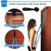 Resistance Bands Set, 3 Pack Professional Latex Elastic Bands for Home or Gym Upper & Lower Body Exercise, Physical Therapy, Strength Training, Yoga, Pilates, Rehab, Blue & Purple & Pink - Image 5